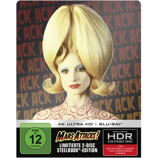 warner bros. (plaion pictures) Mars Attacks - Steelbook (4K-UHD+Blu-ray)