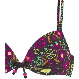 Buffalo Push-Up-Bikini Damen Schwarz 36 Cup B