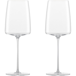 Zwiesel Glas - Simplify Weinglas, leicht & frisch, 382 ml (2er-Set)