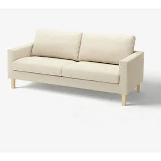 IKEA SALTSJÖBADEN Bezug 3er-Sofa Vittangi hellbeige/weiß Vittangi hellbeige/weiß