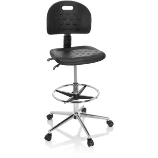 HJH Office TOP WORK 23 I PU Schaum Schwarz