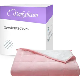 DAILYDREAM Gewichtsdecke für Erwachsene aus flauschigem Fleece,