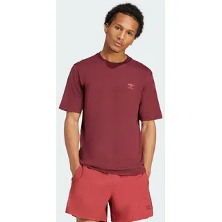 Adidas Trefoil Essentials Kurzarm-T-Shirt Shadow Red XS