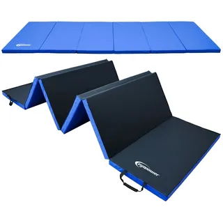 Eyepower Gymnastikmatte 300 cm Blau