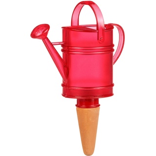 Scheurich Nelly S, Wasserspeicher aus Kunststoff,  Farbe: Nelly S, Red, 12 cm Breite, 7 cm Tiefe, 19.5 cm hoch, 0.1 l Vol.