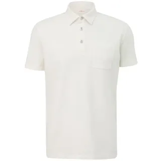 s.Oliver Poloshirt - Polo Hemd kurzarm weiß 3XL