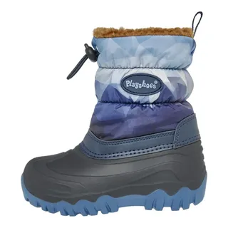 Playshoes Winter-bootie Blau 20