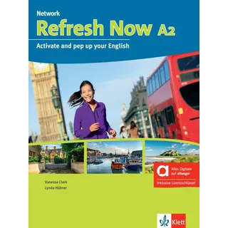 Klett Sprachen GmbH Refresh Now A2 – Hybride Ausgabe allango