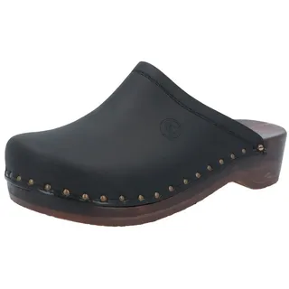 Berkemann Holz Clogs 48,5 Schwarz