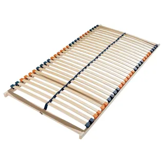 Lattenrost 140x200 cm, 7-Zonen Lattenrahmen, Buchenholzrahmen, Flexible Federholzleisten, Ergonomischer Schlafkomfort, Bis 150 kg Tragkraft, Selbst...