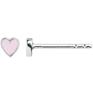 Petit Love Heart Earstick Light Pink - Silber Sterling 925 / 3 - Onesize - STINE A Jewelry