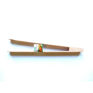 Kesper Wertige Grillzange Wurstzange aus Holz ca. 32 cm lang