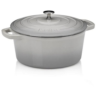 kela Bräter Calido, emailliert, gute Wärmespeicherung, Induktion, Allherdboden, bis 300°C grau Ø 26 cm x 0 cm x 0 cm x 12 cm