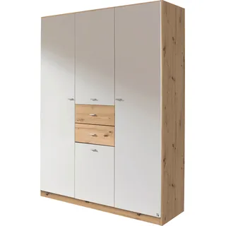 Rauch Drehtürenschrank Landsberg 136 x 197 x 54 cm Weiß