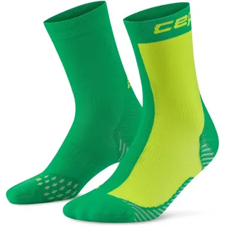 CEP Core Run Edt. Half&Half Mid Cut Socken 39-42 Grün