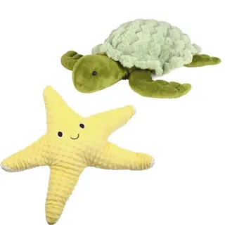 Gewichtstiere-Sets - Schildkröte und Seestern