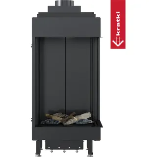 Gaskamin KRATKI LEO 45 / 68 rechts Erdgas Ø 100/150 5,5 kW