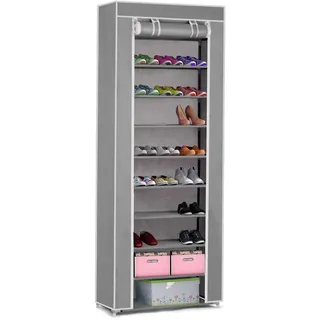 Massido Textilschuhschrank - grau