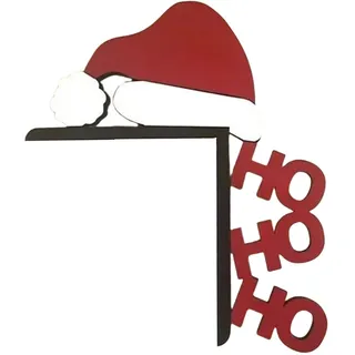 Türrahmen Deko Weihnachten, Weihnachtsdeko Für Türrahmen-Deko Aus Weihnachtstürdekorationen, Weihnachts-Holzschild Tür Eckschild Dekoration Ornament, Wände Türdeko Geschenk
