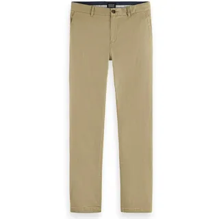 SCOTCH&SODA Herren Chino - Core Stuart, Stretch Cotton, Länge 32 Beige 30W/32L