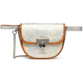 Desigual Damen Rino_Akela Nyon Münzbörse Silber (Plateado) - 5x13.5x18 cm (B x H x T)