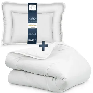 Moon - Bettenset für Babys - versteppte Decke und Kissen - ca. 100x135 + 40x60 cm aus 100% Polyester