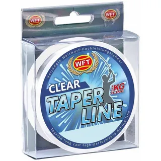 WFT Angelschnur, 240 m Länge, WFT Taper Line 240m Clear 0,28-0,57mm Angelschnur