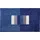 60 x 90 cm blau