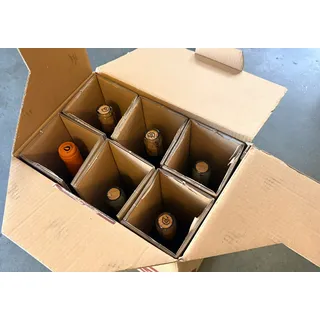 Überraschungspaket «Exklusive Weine» gemischt 6 Flaschen Wein aus reicher Natur zum Schnäppchenpreis, Bio Probierpakete