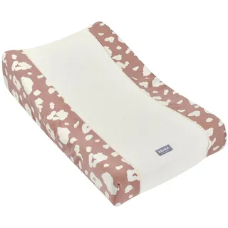 BÉABA BÉABA, Bezug für Wickelunterlage Sofalange, 100% Bio-Baumwolle, Frottee, Maschinenwaschbar, Made in France, Oeko-Tex-zertifiziertes Gewebe, Savannah bloom