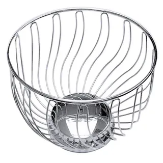 Contacto Obstschale Contacto Edelstahl Obstkorb 24 cm