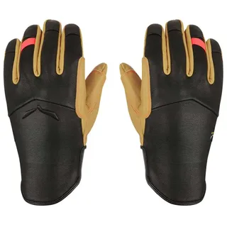 Salewa Ortles AM Leather W Alpinhandschuhe Schwarz 6