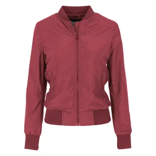 URBAN CLASSICS Bomber Light Jacke Bordeaux M