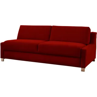 Bali Schlafsofa BALI "Viola, Dauerschläfer", rot, B:201cm, 100% Polyester, Sofas, Schlafsofa, in 140er und 160er Breite, 3 Varianten, auch mit Ergoflex-Lattenrost