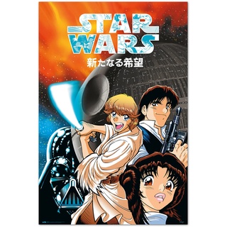Grupo Erik Editores, S.L. Star Wars Poster Manga A new Hope