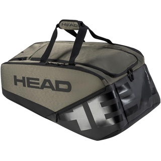 HEAD Unisex-Adult Pro X Racquet Bag XL Tennistasche, Thyme/Schwarz