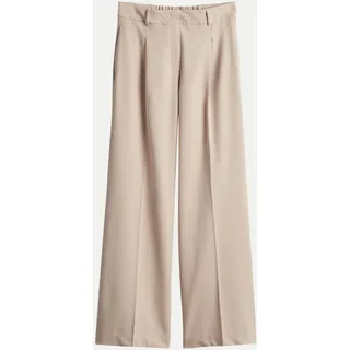 Someday Catsby Soft Wide Leg Hosen Beige 40