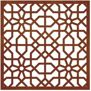 vidaXL Garten Cortenstahl 55x55 cm
