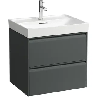 Laufen Waschtischunterschrank 2 Schubladen 44,8 x 58,4 x 51,5 cm Grau
