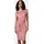 Midikleid Taggien Print Rosa 42
