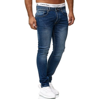 OneRedox Straight-Jeans 600JS (Jeanshose Designerjeans Bootcut, 1-tlg) Freizeit Business Casual blau 29
