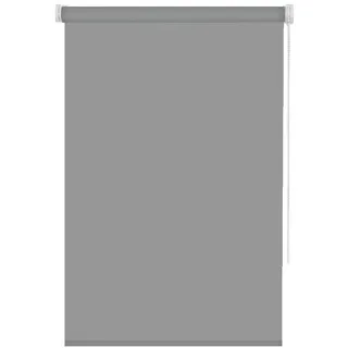 Rollo Tageslichtrollo lichtdurchlässiger Stoff, SN DECO GROUP, freihängend, Montage ohne bohren, Klemmfix Befestigung grau 110 cm x 150 cm