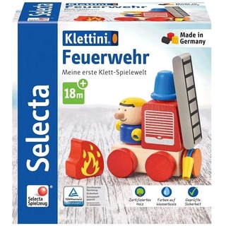 Selecta Spielzeug Klett-Stapelspielzeug Feuerwehr 7 Teile ** (Englisch, Französisch, Italienisch, Deutsch)