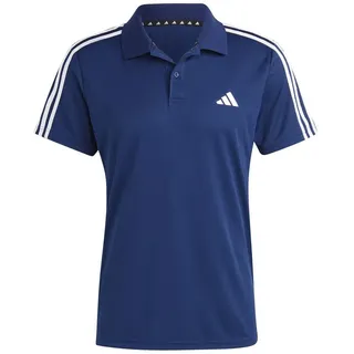 Adidas Herren Polo Train Essentials Piqué, DKBLUE/WHITE, S