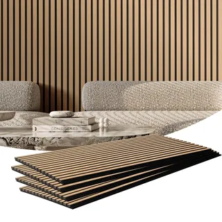 Vevor Akustikpaneel VEVOR Helle Eiche 4 St. 120 x 60 cm