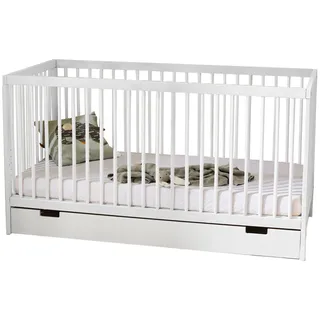 Kids Collective Gitterbett Weiß 60 x 120 cm