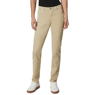5-Pocket-Hose MARC O'POLO "aus softem Stretch-Twill" Gr. 28 32, Länge 32, beige Damen Hosen 5-Pocket-Hose Röhrenhosen