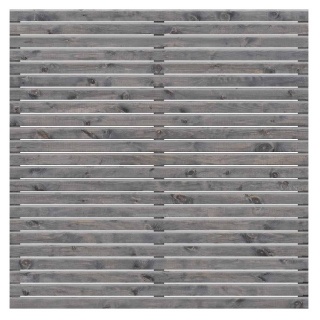 Rhombus Sichtschutzzaun Kiefer KDI Grau 180x180 cm