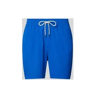 Badehose mit elastischem Bund Modell 'TRAVELER', Royal, S
