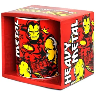 Marvel Comics - Iron Man Mug de café - présenté Dans un coffret Cadeau